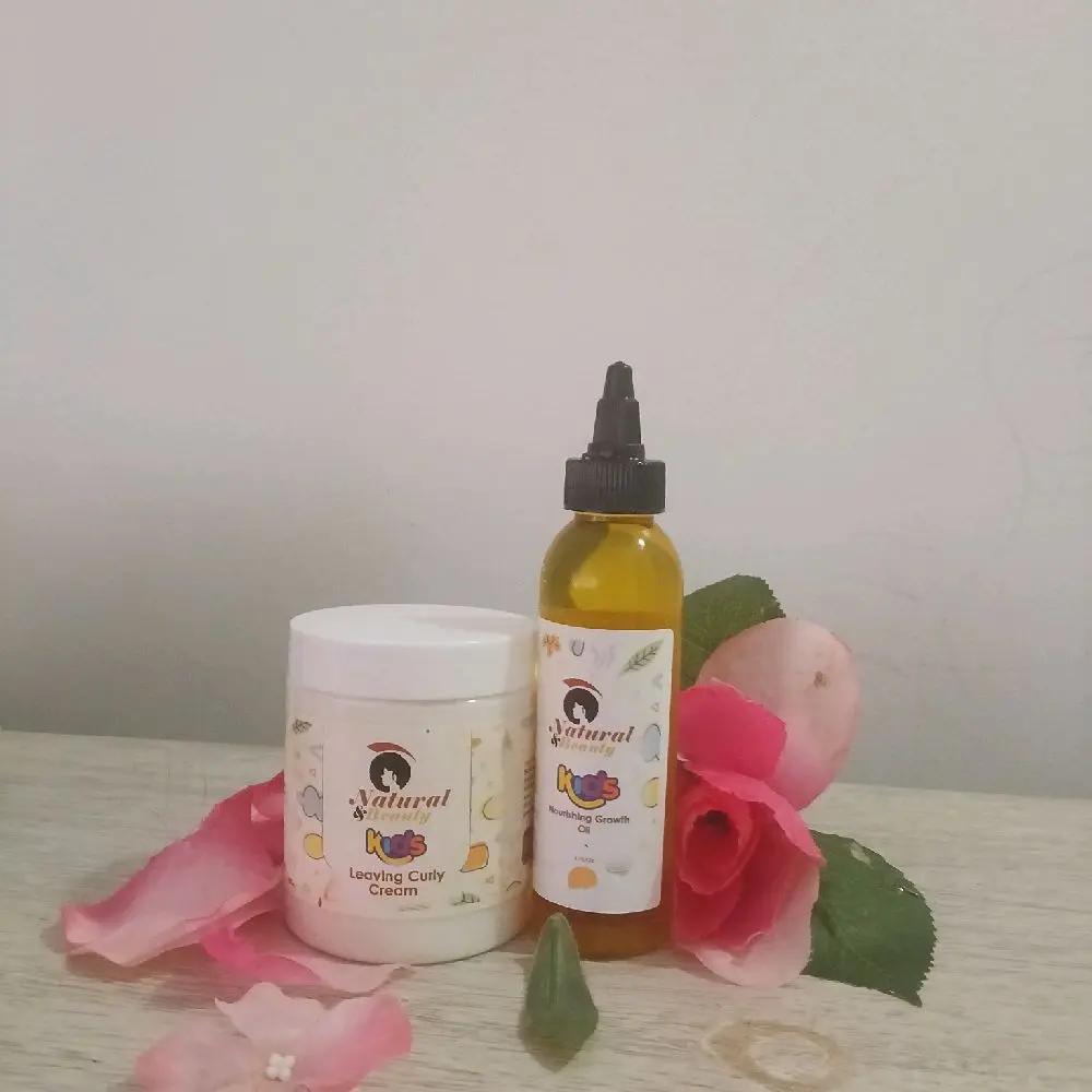 Kids Hydrating  Nourishing hair oil & leaving curly cream