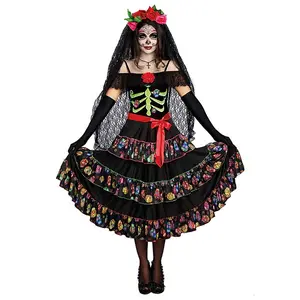 Women's Lady of the Dead Costume