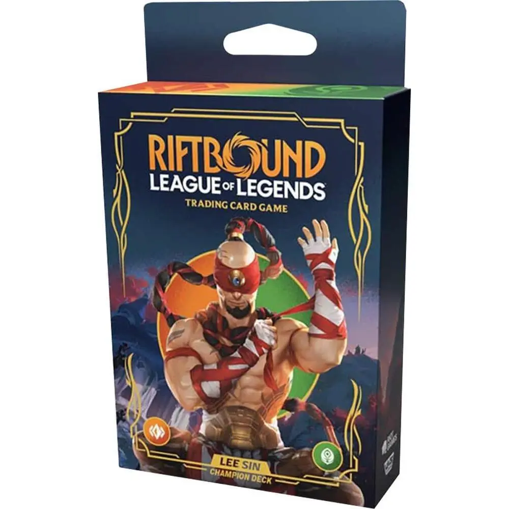 Riftbound Origins Lee Sin Champion Starter Deck