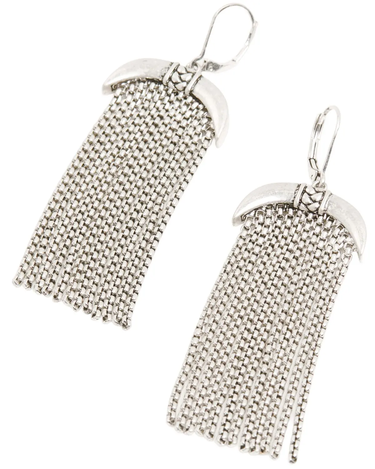 Lainey Wilson Women's Women'S Linear Chain Fringe Earrings - 37G00091