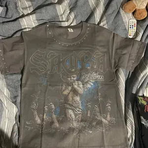 Sopula Studio Men's Retro Angel Graphic Cotton Graphic Tee, Menswear Short-Sleeve Round Neck Top,summerwins,father'sdaygifts,back to school,back to school shopping,clothes for back to school,first day of school outfits