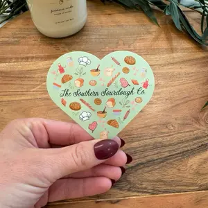 CLEARANCE Baking Lover Waterproof Vinyl Sticker