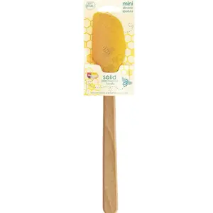 Beechwood - Mini Silicone Spatula - Honey Bee