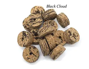 Black Cloud Cork Rings for Rod Building or Repair, 1.25" or 1.5"