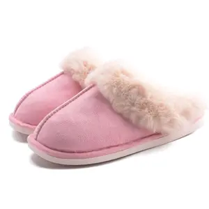 Womens Slippers Memory Foam Slippers Fluffy Slippers Thermal Lined Warmth House Slippers for Women Non-Slip Indoor OutdoorGift