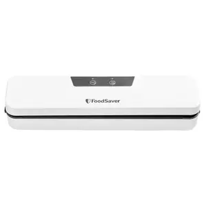 FoodSaver 6073048 White Vacuum Sealer for Household & Kitchen Vacuum-Sealing Needs, Vacuum-Sealing Vacuum Sealers