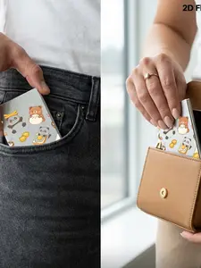 Unisex RFID Blocking Metal Card Holder, Side Open Design, Ultra-Thin Matte Finish, Secure Card Storage, Fashionable Accessory