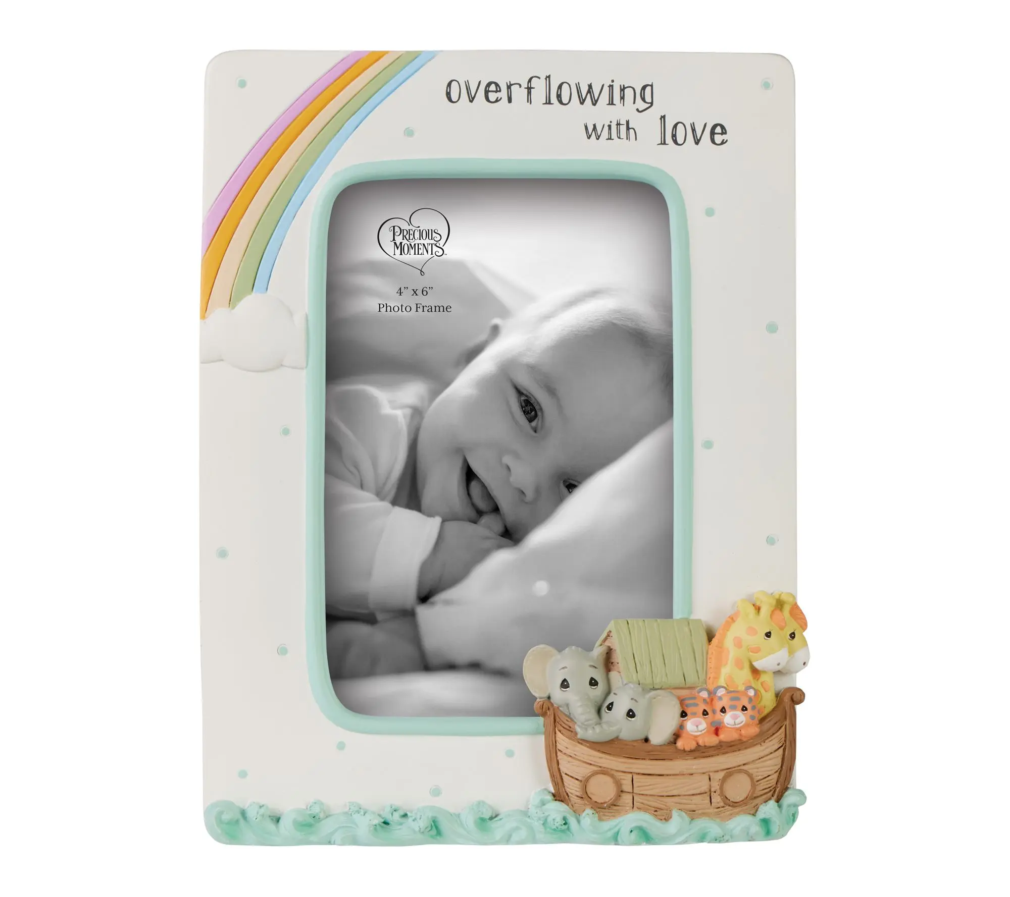 Enesco Precious Moments Noah's Ark Photo Frame 8.5in H Enesco Precious Moments Noah's Ark Photo Frame 8.5in H