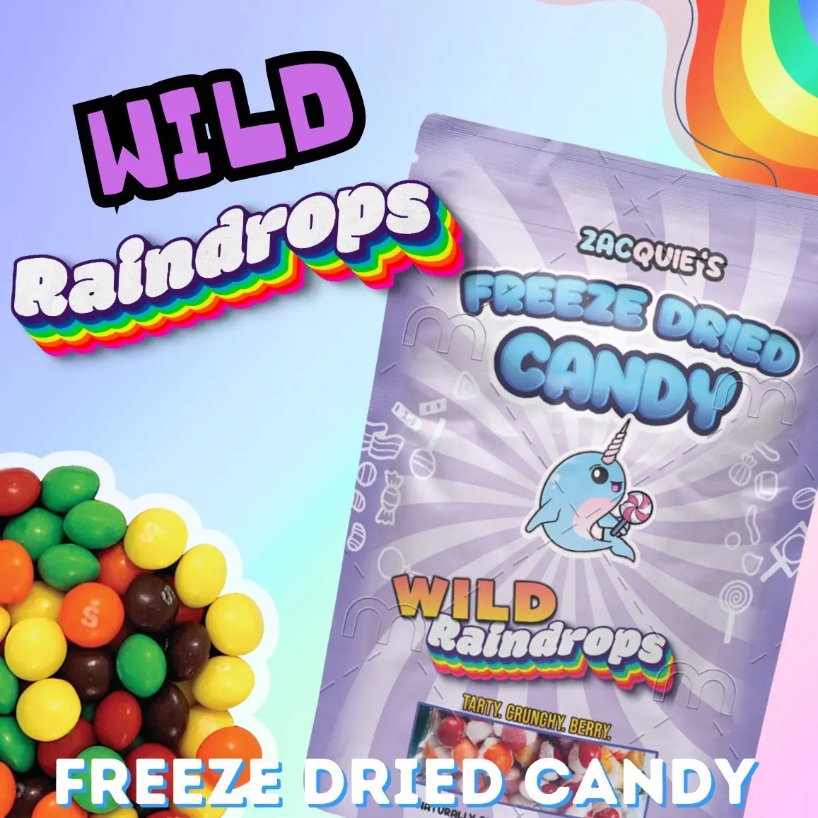 Wild Raindrops (Freeze Dried Candy)