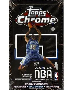 2003-04 Topps Chrome Hobby NBA (Lebron Rookie Year!)