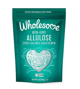 Wholesome Allulose Sweetener, 12-Ounce Bag, Zero Calorie Granulated Sugar Substitute, Non Erythritol, Gluten Free & Vegan Keto Sweetener