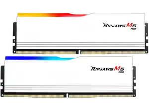 G.SKILL Ripjaws M5 RGB Series 32GB (2 x 16GB) 288-Pin PC RAM DDR5 6000 (PC5 48000) Desktop Memory Model F5-6000J3040F16GX2-RM5RW