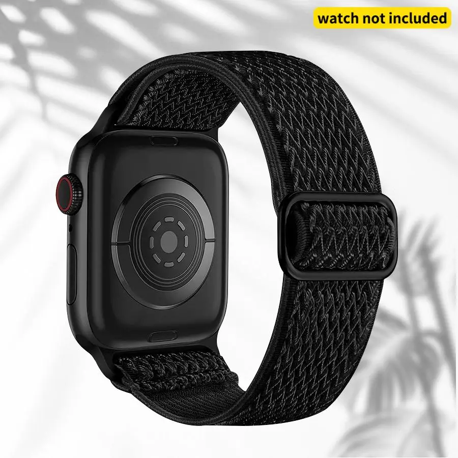 Soft Watch Band, Nylon Watch Band (Band Only), Comfortable Sports Smart Watch Loop Band, Wearable Accessories for Apple Watch, Durability