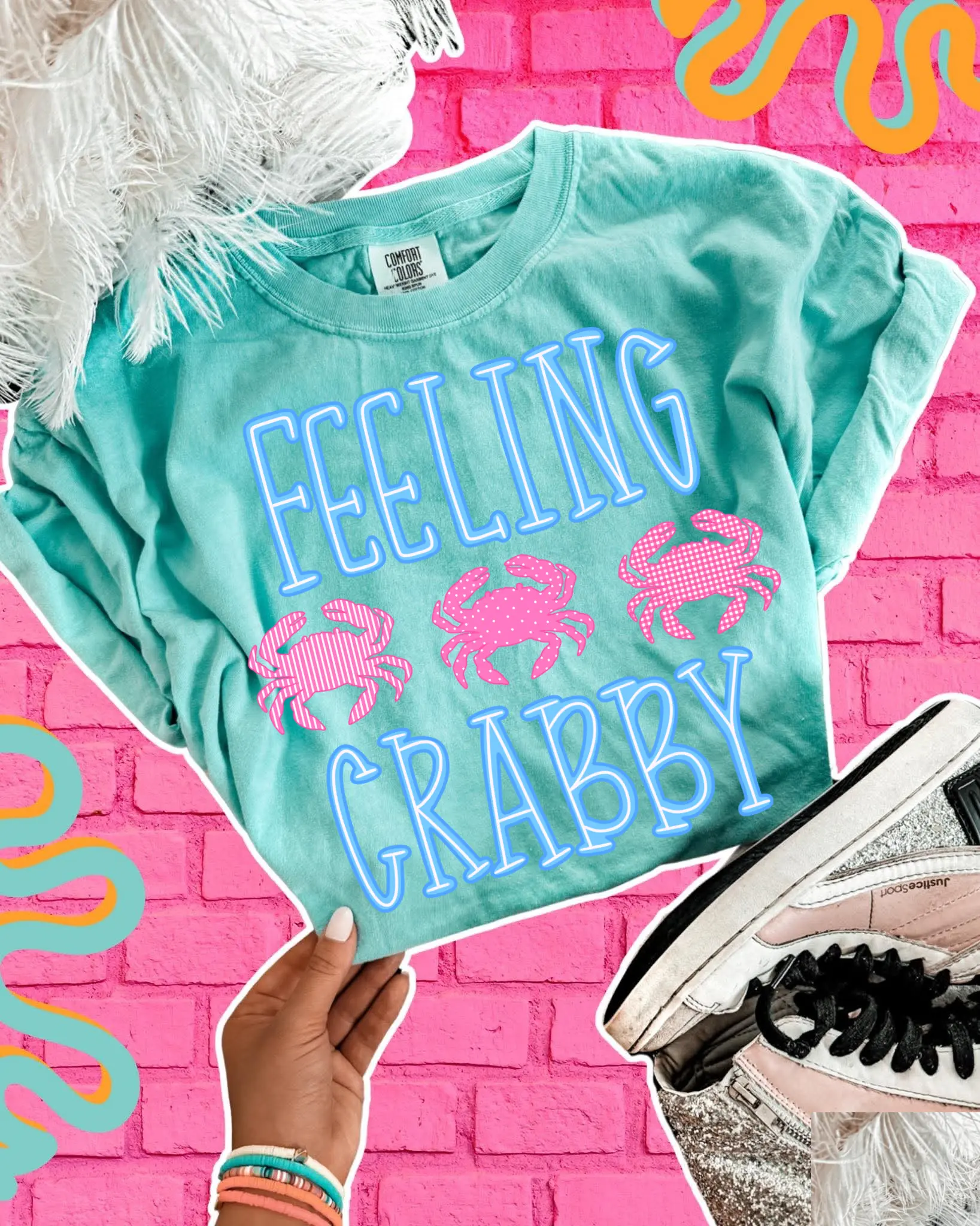 Feeling Crabby Comfort Colors Tee