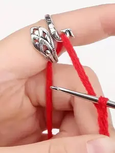 Vintage Hollow out Peacock Design Ring, Multifunction Adjustable Knitting Coil Crochet Ring, Fashion Jewelry Accessories for Women & Men, Vintage Rings Jewelry, Unique Rings, Trendy Jewellery Accessories