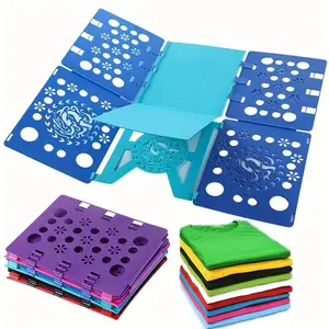 [Durable Folding Board] Durable Plastic Shirt Folding Board | for Adults and Kids - Effortlessly Fold T-Shirts and Clothes with Laundry Folders Laundry Products