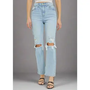 Cello high rise straight jean