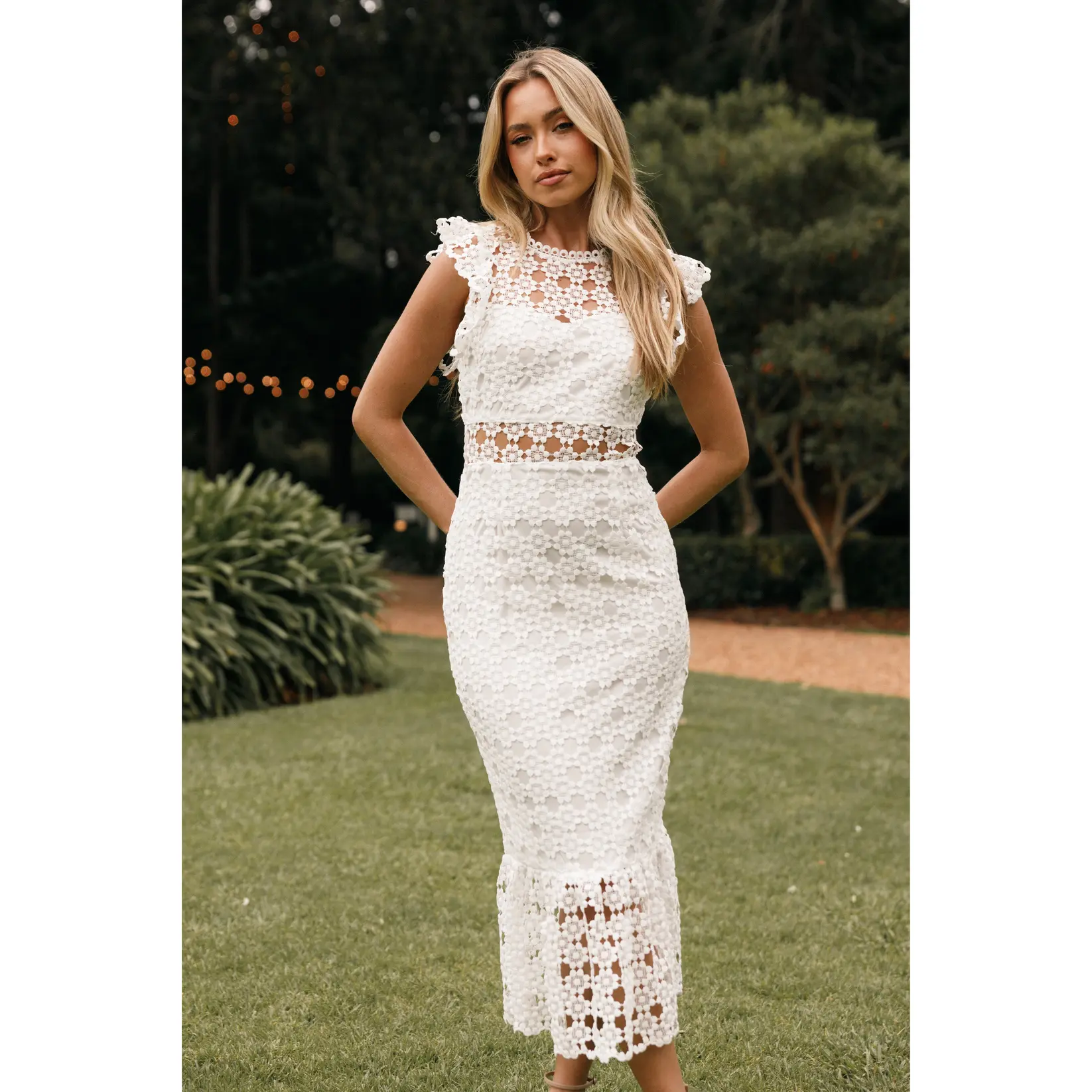 Lauren Dress - White