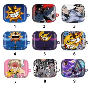 Soul Eater AirPods Case, Retro Anime Airpods Case for all Airpods Gen 1 2 3 4 & Pro 1, 2, 3 Aesthetic AirPods Case Cover Protective LTLBL3