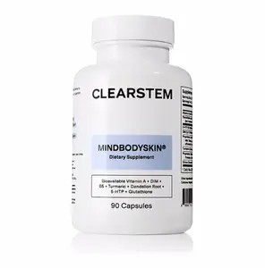Clearstem DIM, B5 & Turmeric Dietary Supplement – 90 Capsules, Natural Skin Support & Wellness by Clearstem Healthcare
