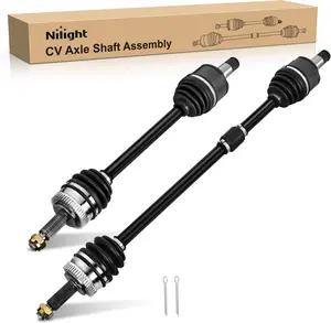Nilight CV Axle Shaft Assembly Compatible with 2006 2007 2008 2009 2010 2011 2012 2013 Kia Carens III MPV 2.0 Half-Shaft Assemblies Replacement Front Wheel Driver and Passenger Side
