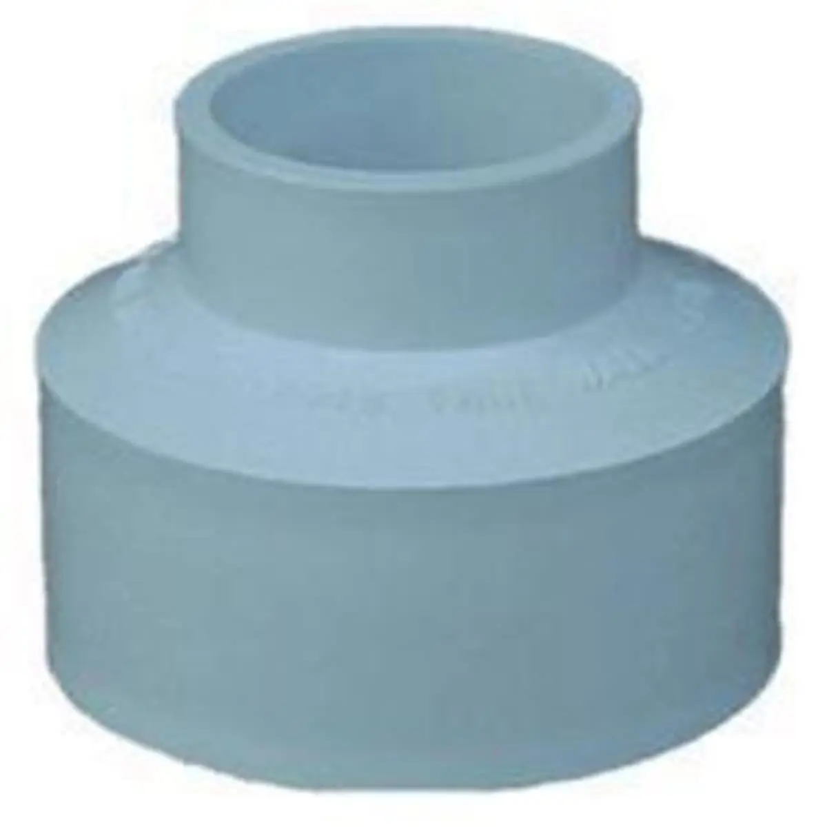 212 MAIN Hub-to-Hub PVC Sewer Pipe Coupling, 4 in x 3 in, Durable PVC Plumbing Pipe Fitting