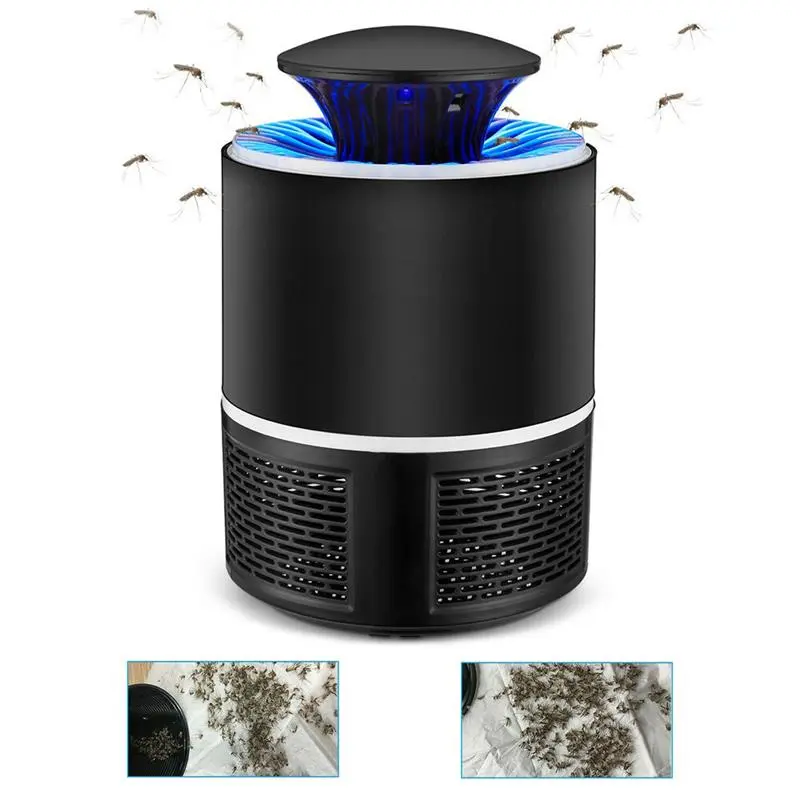 Electric Fly Bug Zapper Mosquito Insect Killer LED Light Trap Pest Control Lamp with USB Power Source, Ideal for Indoor and Outdoor Use