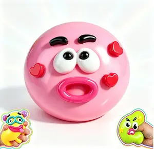 Smushers Squishy - Curiosities Smushers Dog Face Swap Squishy Soft Moldable Cute Slow Rise Relaxing Sensory Fidget Relief Anxiety Stress Fun with Interchangeable Faces for Tactile Play Fun
