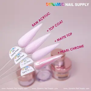 Dynamic Nail Supply Acrylic (#223) Candy Floss Cover Color for Daily Use