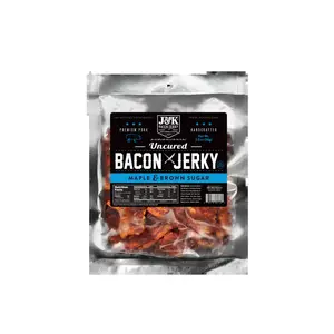 J&K Bacon Jerky - Maple & Brown Sugar Flavor