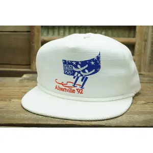 1992 USA Winter Olympics Albertville Hat Vintage Hat