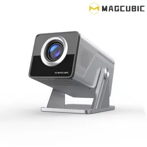 Magcubic X7 Projector 1000ANSI Auto Focus Android 14.0 HiFi Speaker Auto Obstacle Avoidance & Fully Keystone Correction Dual WiFi6 BT5.4 Native 1080P 180° Rotatable Allwinner H726 High-End Home Cinema Audio Movie Night Connection