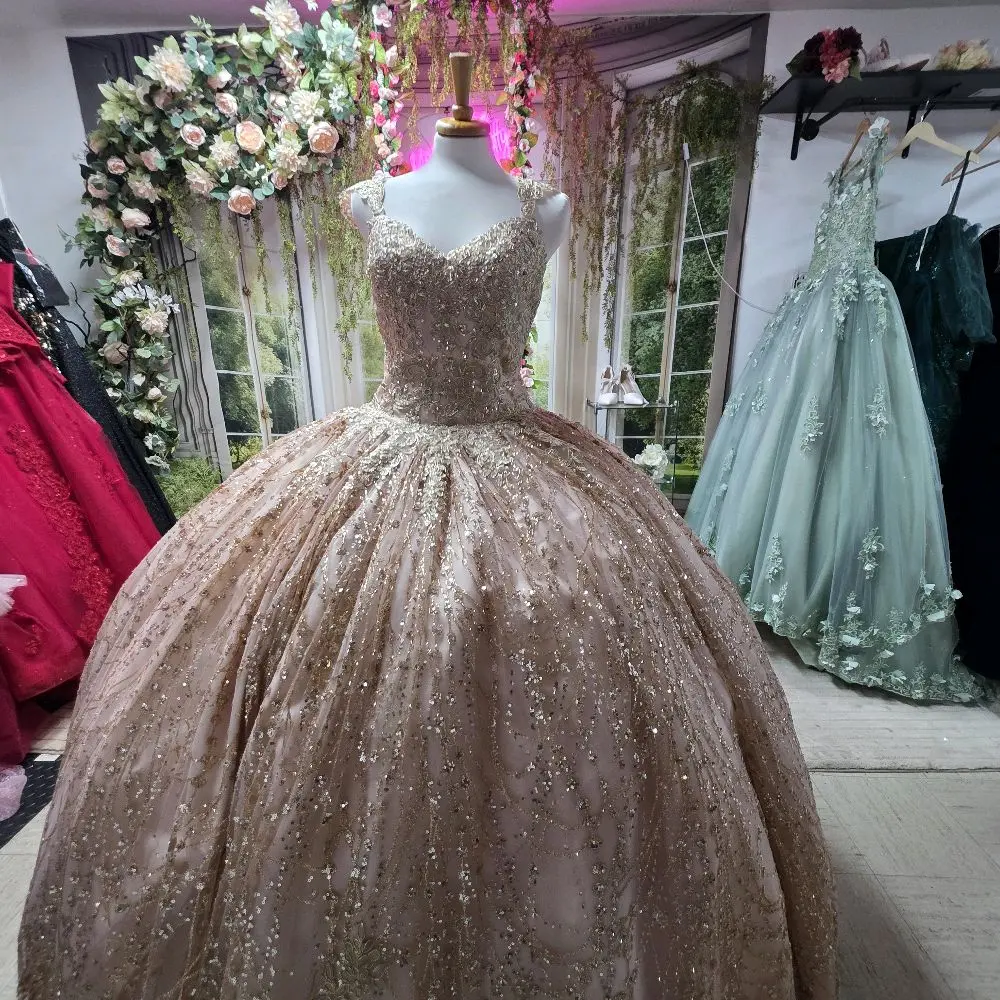 Rose Gold Quince Dress