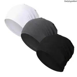 Chic Casual Unisex Skull Cap - 1-Size-Fits-All Fashion Accessory for Daily Wear, Gym Use