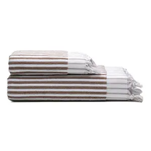 Stripes Turkish Cotton Terry Towels