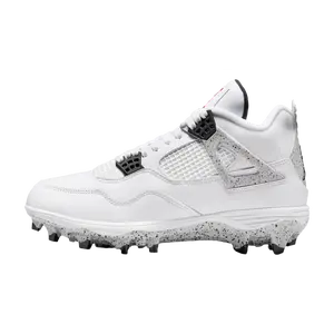 Air Jordan 4 TD Cleat "White Cement" HQ0207 106