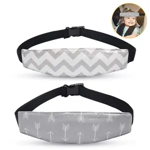 Carseat  Support, seat Straps Pillow Support Ban,   Strap Headrest,Slumber Sling Sleep Positioner for     (Gery)