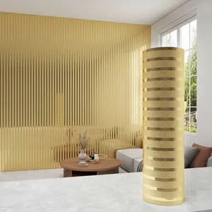 Self-Adhesive Wall Stickers, Peel and Stick Wallpaper Designs, TV Background Decorative Wallpaper, Kitchen Bedroom 3D Metal Wallpaper, Waterproof Moisture-Proof Home DIY, Easy Diy Installation, Water Resistant, Interior Walls, Wallpaper Roll