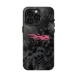 Pink SITKA Optifade Elevated Camo Tough Phone Case, Hunting, Camo, Waterfowl, Durable, Perfect Gift For Him,  Shockproof Protective Gifts For Boyfriend For IPhone 17 ProMax