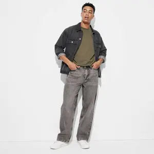 Men's Baggy Fit  Jeans - Original Use Black Wash 38x30