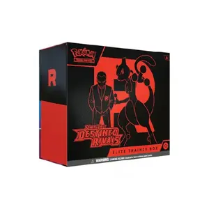 Destined Rivals Elite Trainer Box (Opened LIVE) Tcg Booster Packs Play Booster Packs