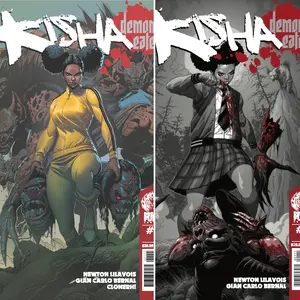 Kisha Demon Eater (Bundle) Supernatural Horror Graphic Novel