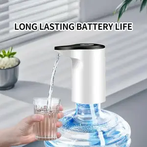 5 Gallon Electric Drinking Portable Water Dispenser, Universal Type-C Charging Water Bottle Pump For 2-5 Gallon