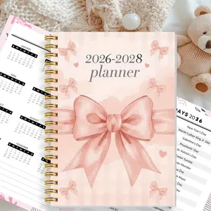 2026-2028 3-Year Calendar Notebook Calendars Planners Monthly Budget Planner: Includes 3 Categories of Monthly Schedule Goal Trackers, Home Task Management Book; Features Annual Overview, Monthly Calendar Display, To-Do Lists, Important Matte