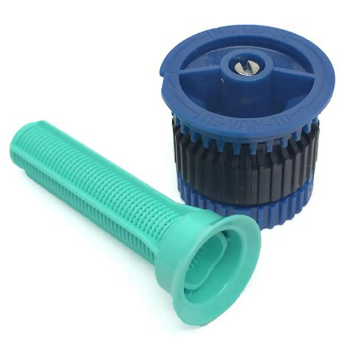 Rain Bird Hevan Series Black Plastic Pop-Up Garden Sprinkler - 0.5 in, 1 in Sizes, 10 ft. Spray Radius, Full-Circle, 1.78 GPM, 15 to 30 PSI, Full Adjustability, Even Coverage for Landscapes