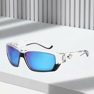 (Full Box) COSTA Polarized Sunglasses UV400 for Men, Sport Style Black Shades for Everyday Outdoor Wear