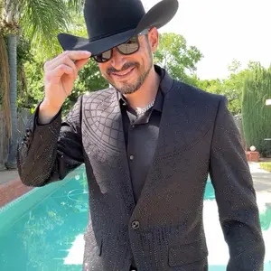 Saco Imperial con Pedrería (Slimfit)