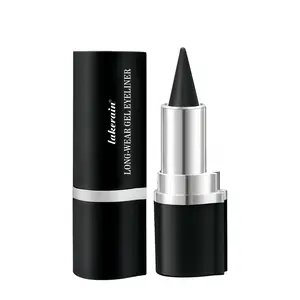 Quick Drying Gel Eyeliner Set: Waterproof and Smudgeproof Black Liquid Eyeliner + Cat Eye Stencil + Smoky Eyeshadow Palette – All-in-one Makeup Gift Set for Girlswaterproof  and  sweatproof