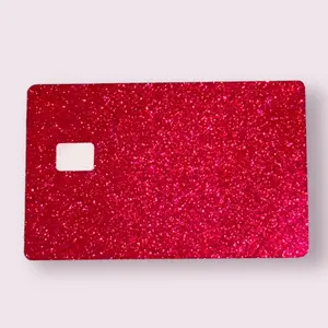 Sparkly debit card skin (slightly transparent )