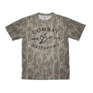 Bottomland Camo Combat Waterfowl Tshirt